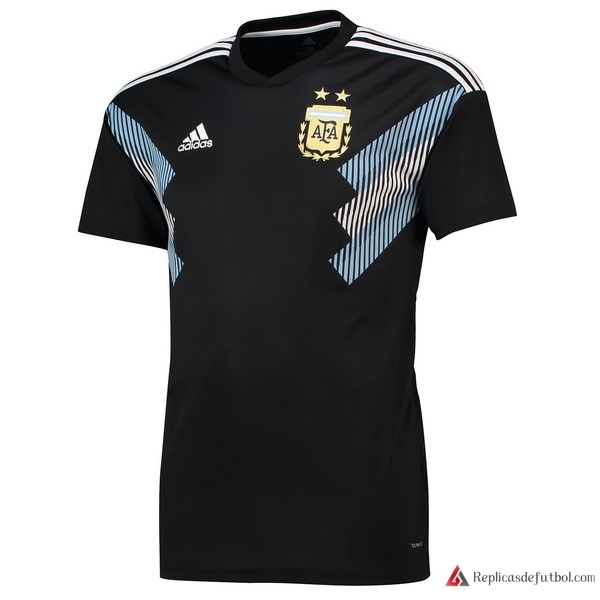 Camiseta Seleccion Argentina Segunda equipación 2018 Negro Azul